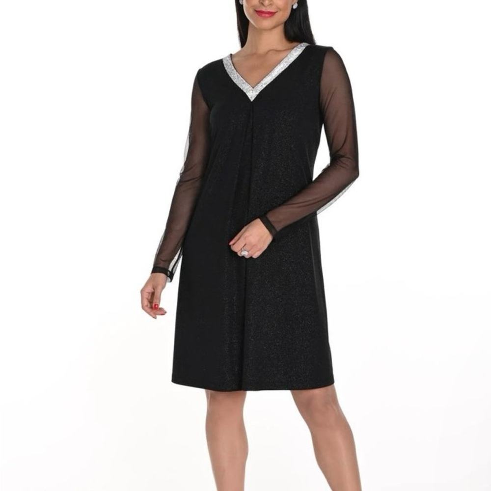 Frank Lyman Black and silver dress BNWT
